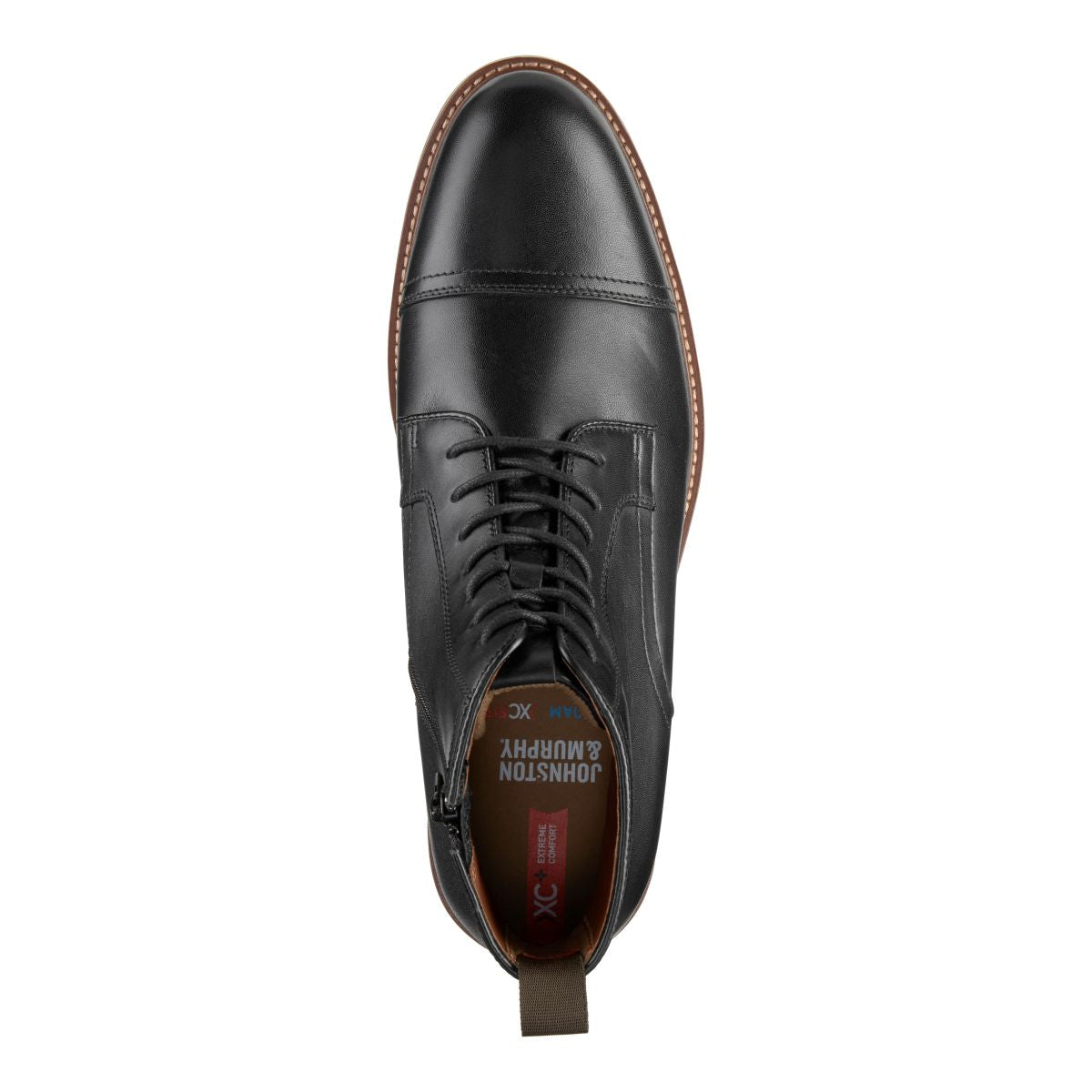 Johnston & Murphy Men's XC+™ Durham Cap Toe Waterproof Boot - Black