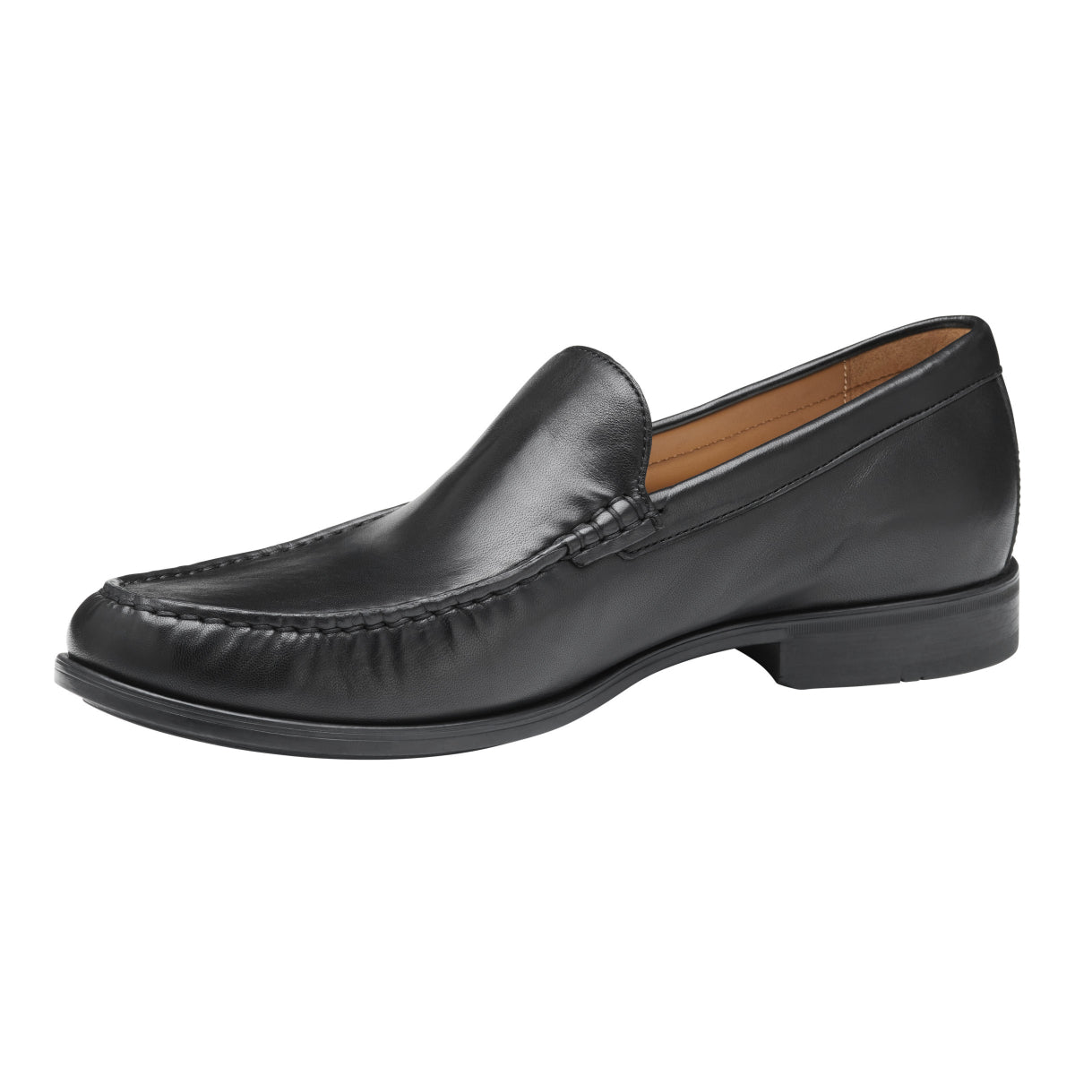 Johnston & Murphy Harrison Men's Mocassin Dress Slip-on in Black
