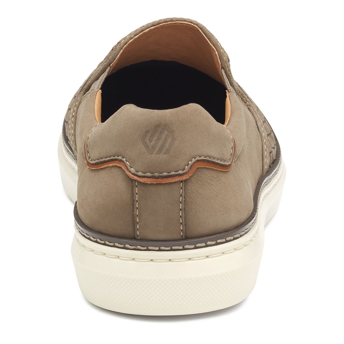 Johnston & Murphy McGuffey 2 Woven Men's Slip-On in Taupe