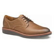 Johnston & Murphy Upton Plain Toe in Tan - Johnston & Murphy Upton Tan, men’s gray leather casual shoes Canada, TRUFOAM comfort shoes, Upton Plain Toe Johnston & Murphy. Comfortable, all-day wear, easy on-and-off. (Style #20-4338)