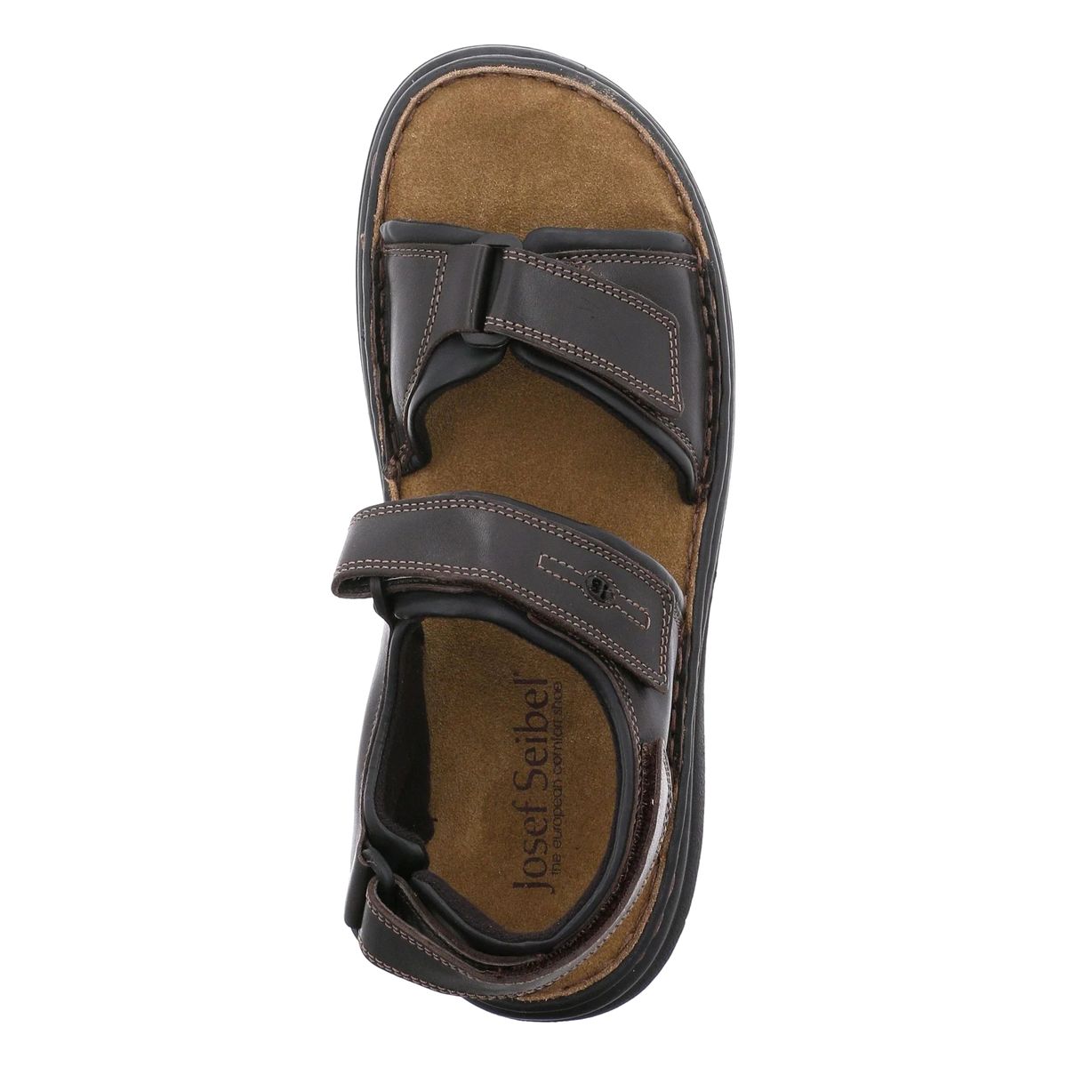 Josef Seibel Rafe Maro Men's Sandal In Black