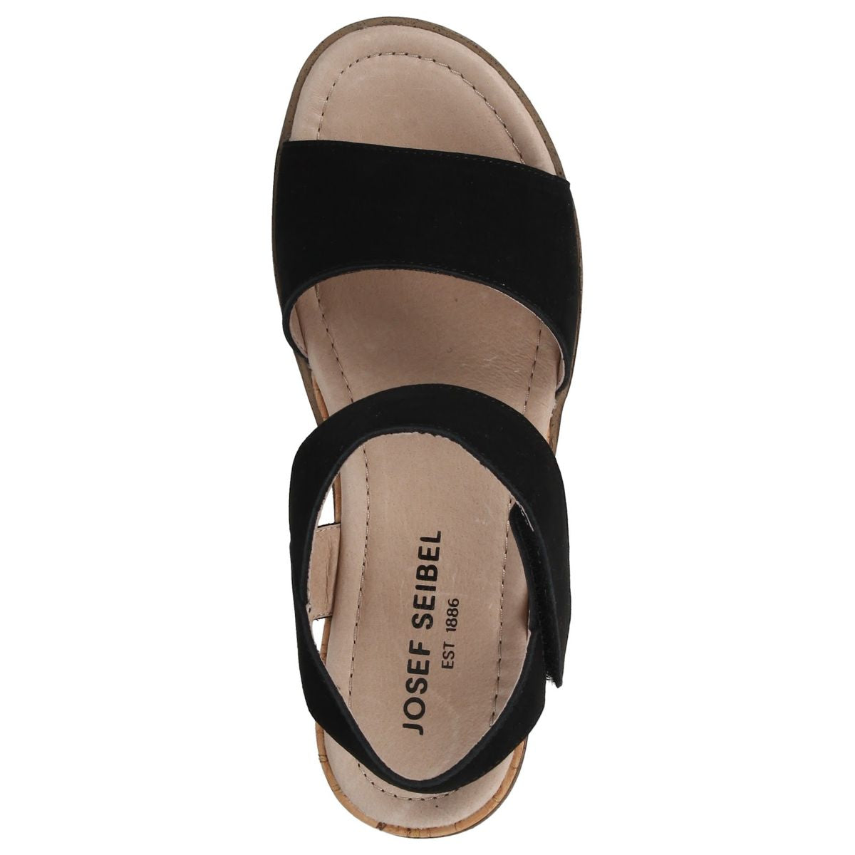 Josef Seibel Wyatt 01 Women's Sandal in Black