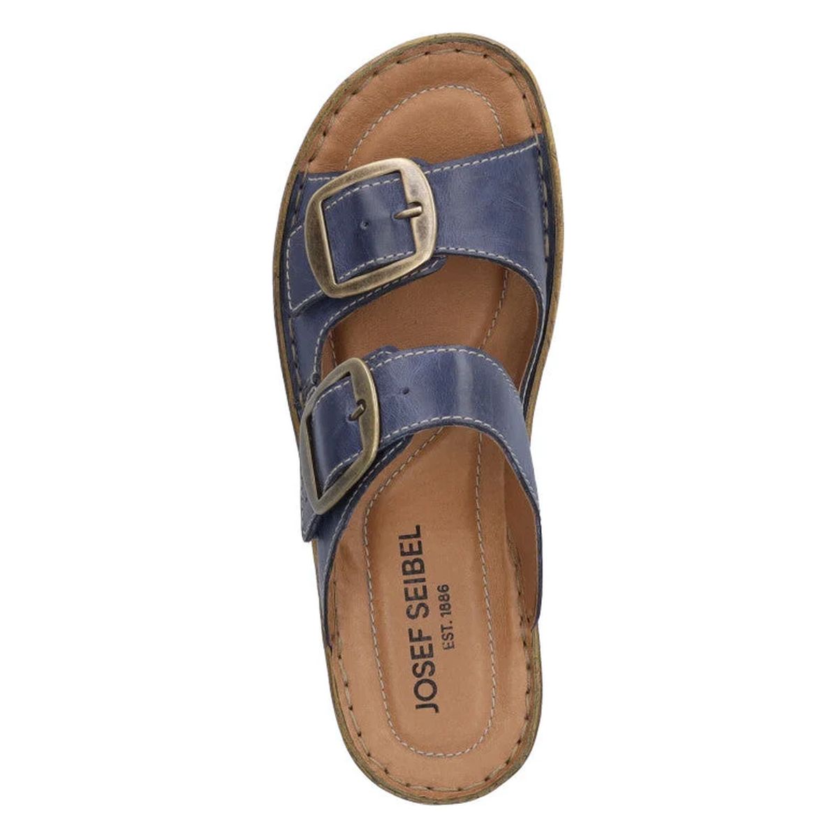Josef Seibel Catalonia 76 Women's Velcro Sandals - Dark Blue
