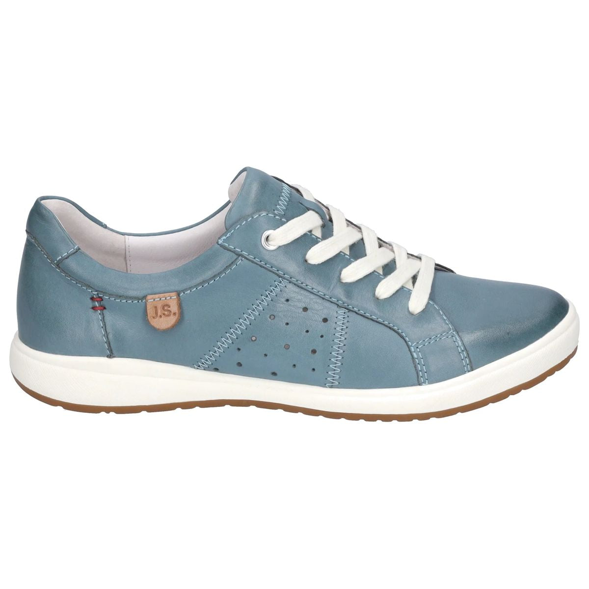Josef Seibel Caren 01 Women's Fashion Sneaker in Azure