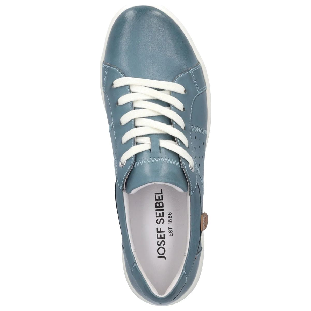 Josef Seibel Caren 01 Women's Fashion Sneaker in Azure