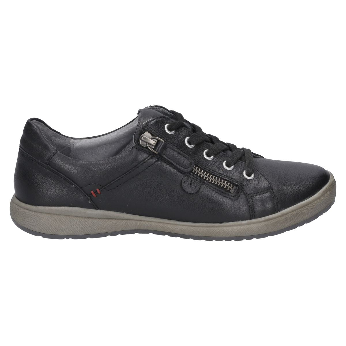 Josef Seibel Caren 12 Women's Side-Zip Sneaker in Black