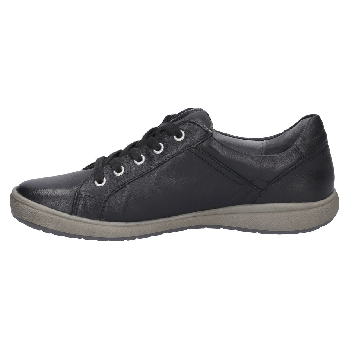 Josef Seibel Caren 12 Women's Side-Zip Sneaker in Black