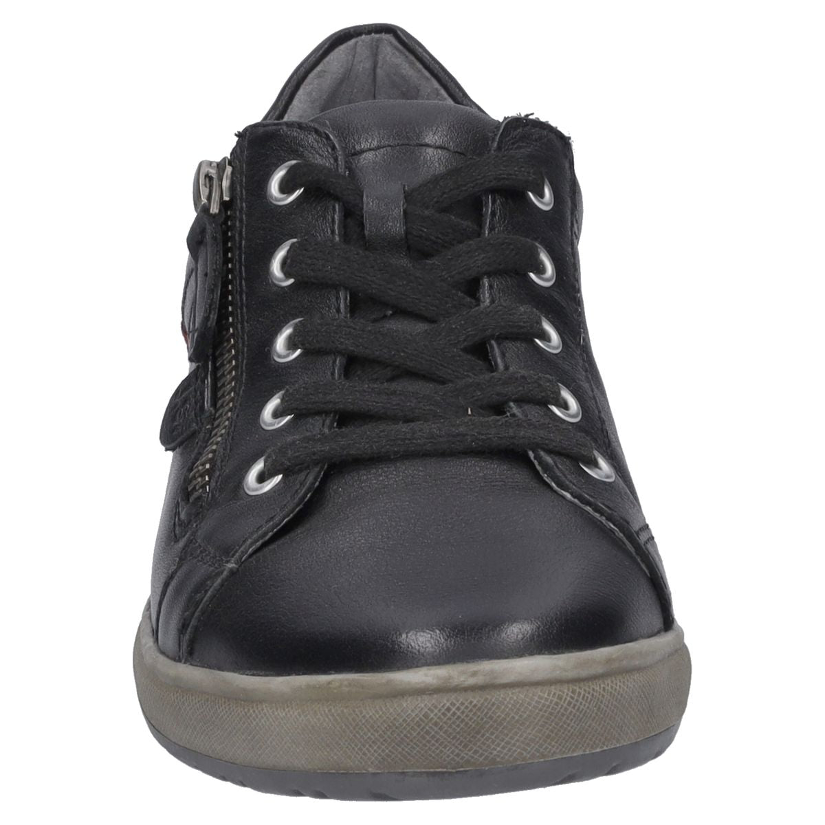 Josef Seibel Caren 12 Women's Side-Zip Sneaker in Black