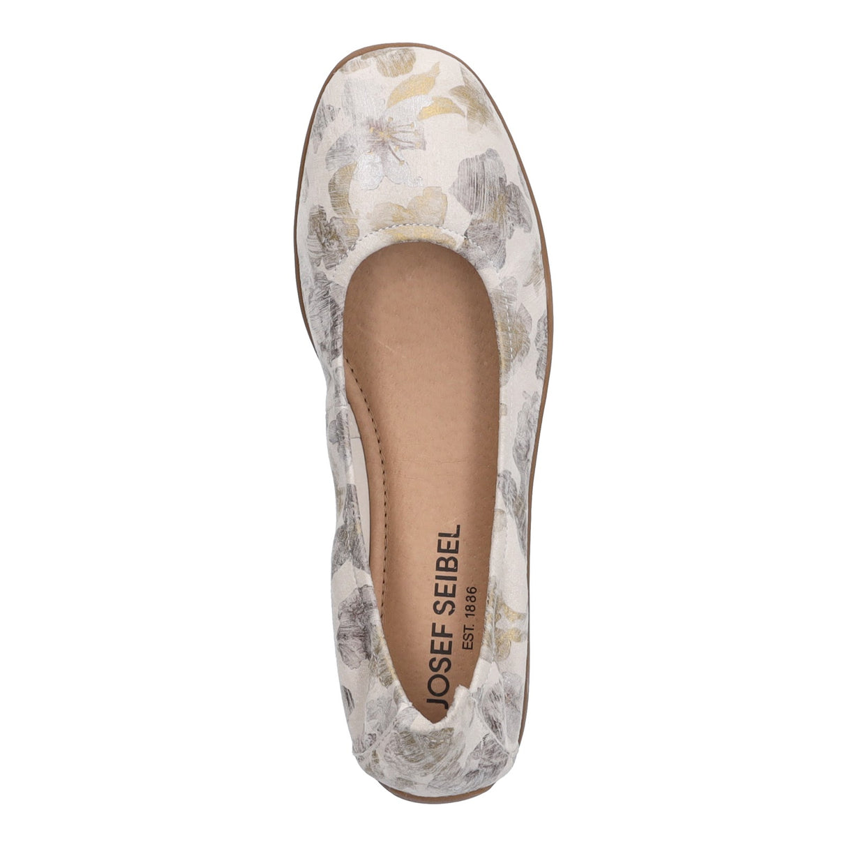 Josef Seibel Fenja 01 Women's Leather Ballerina in Multi