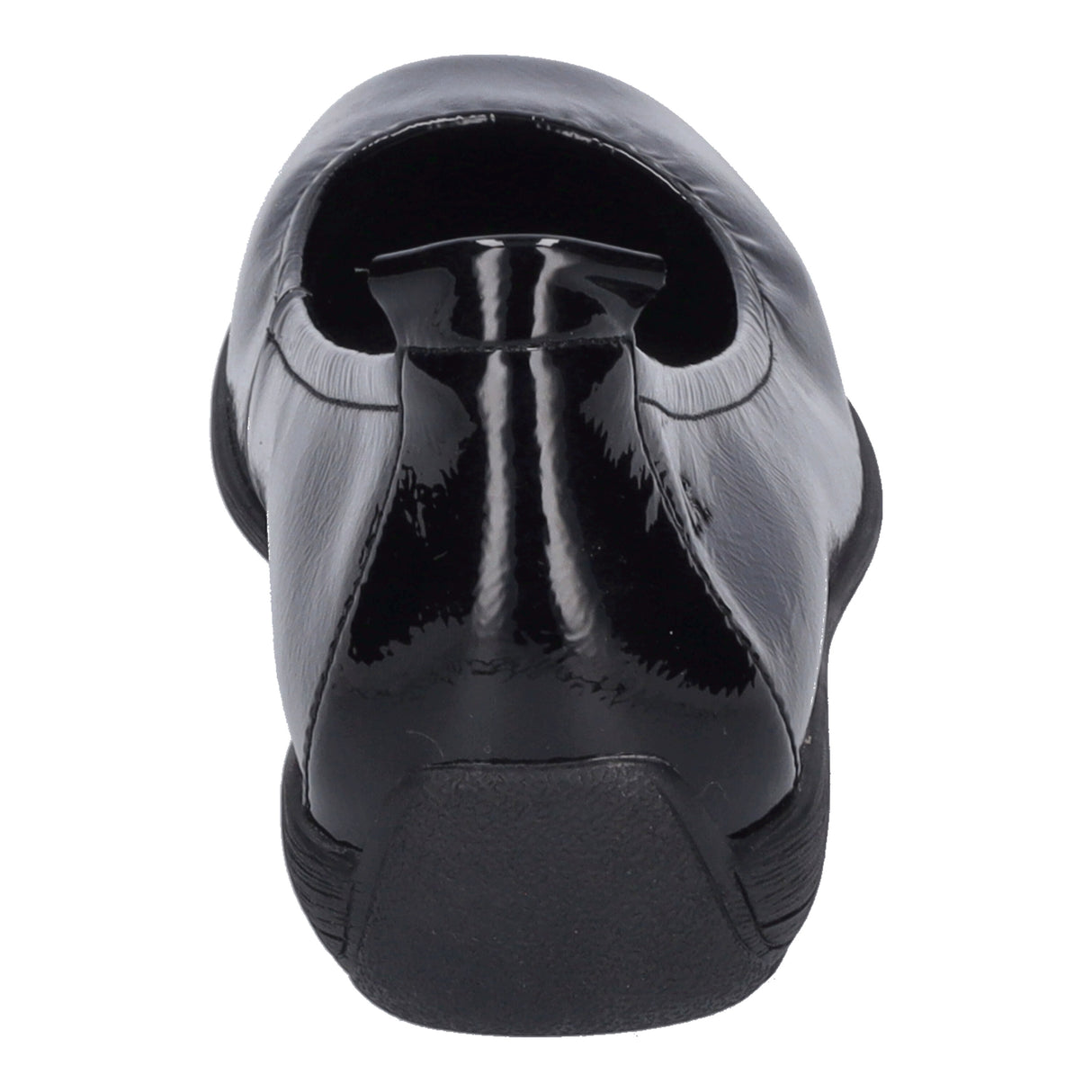 Josef Seibel Fenja 01 Women's Leather Ballerina in Black Patent