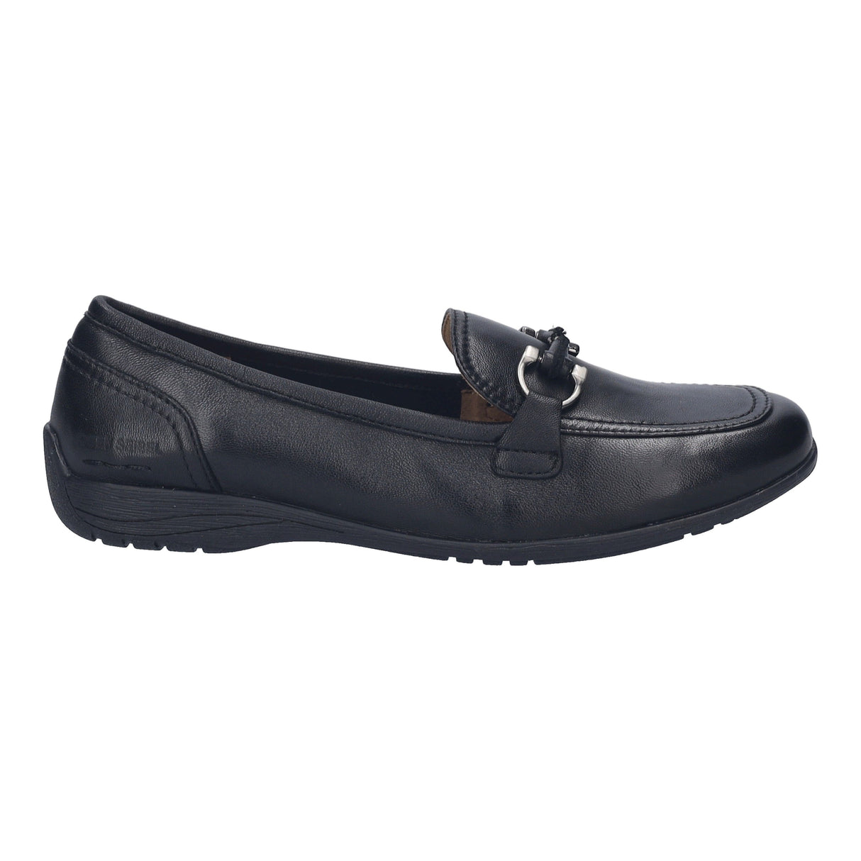 Josef Seibel Fenja 34 Women's Slip On Loafer In Black