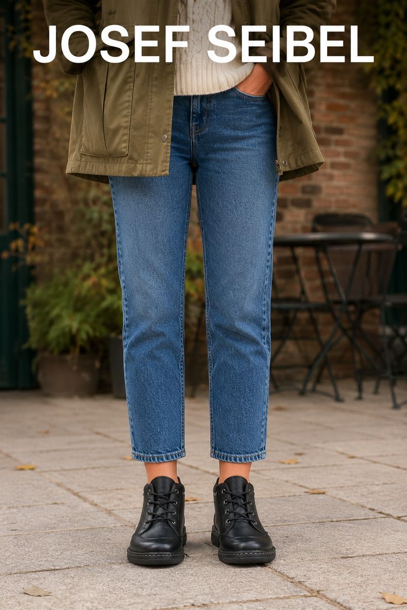 Josef Seibel Priscilla 01 Women's Waterproof Boot In Black