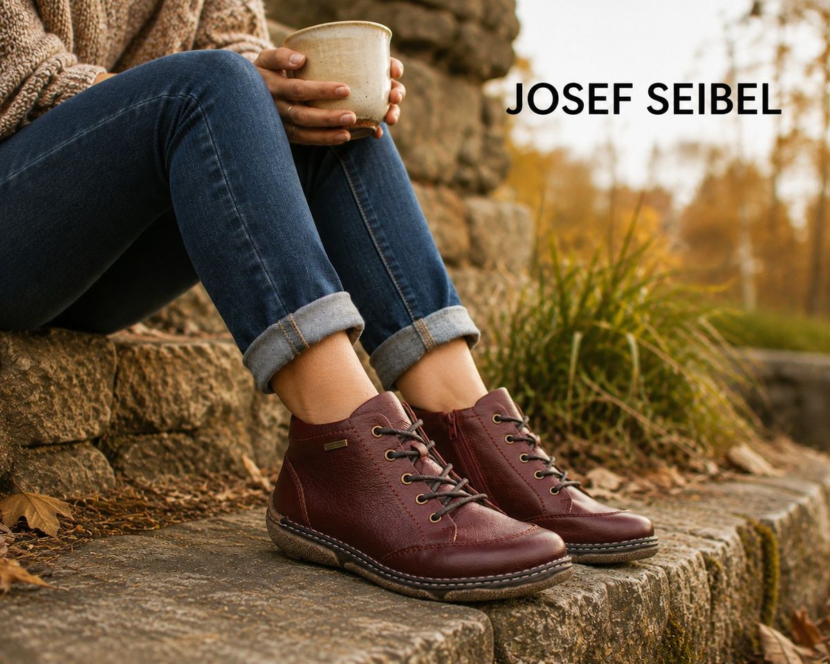 Josef Seibel Priscilla 01 Women's Waterproof Boot in Burgundy