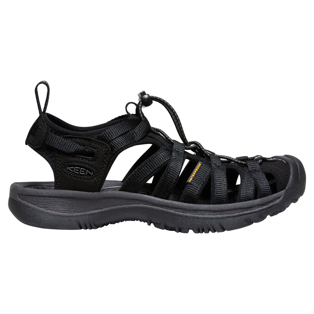 Women’s Quick-Dry Sandal by Keen – Whisper Black Magnet Style #1018227