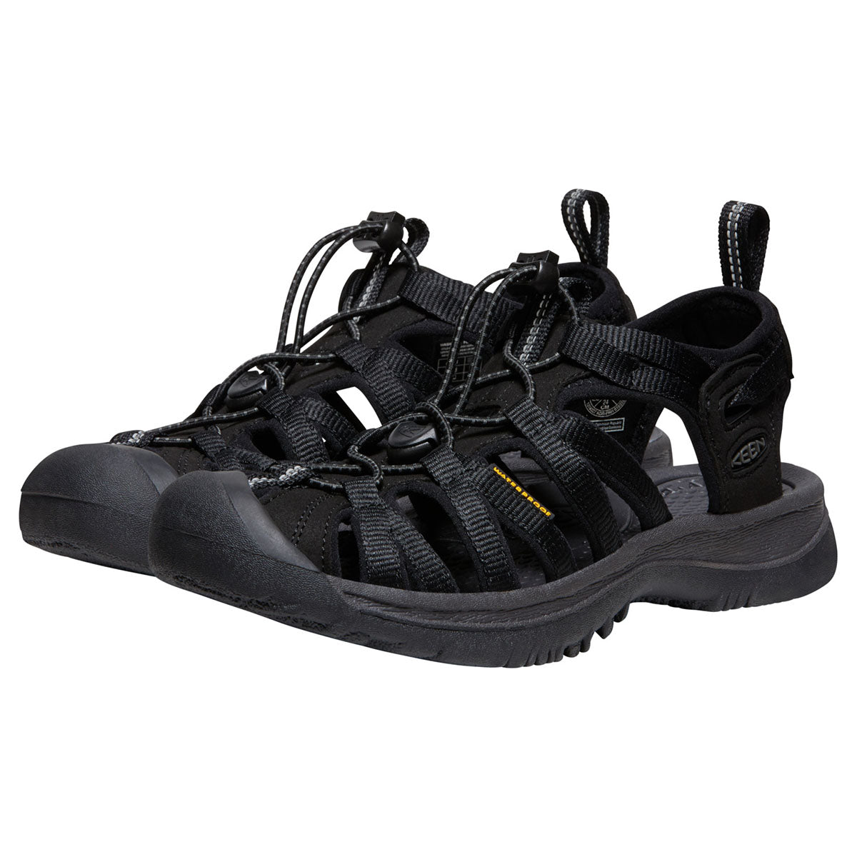 Keen Women’s Whisper Sandal – Black Magnet (Style 1018227)