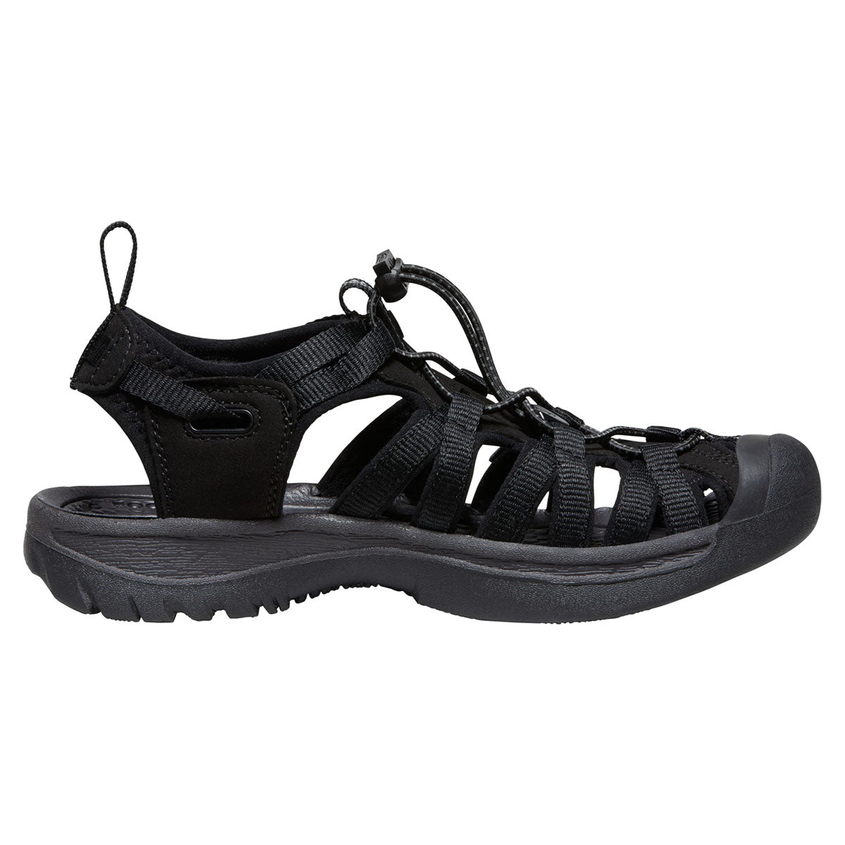 Keen Women’s Whisper Sandal – Black Magnet (Style 1018227)