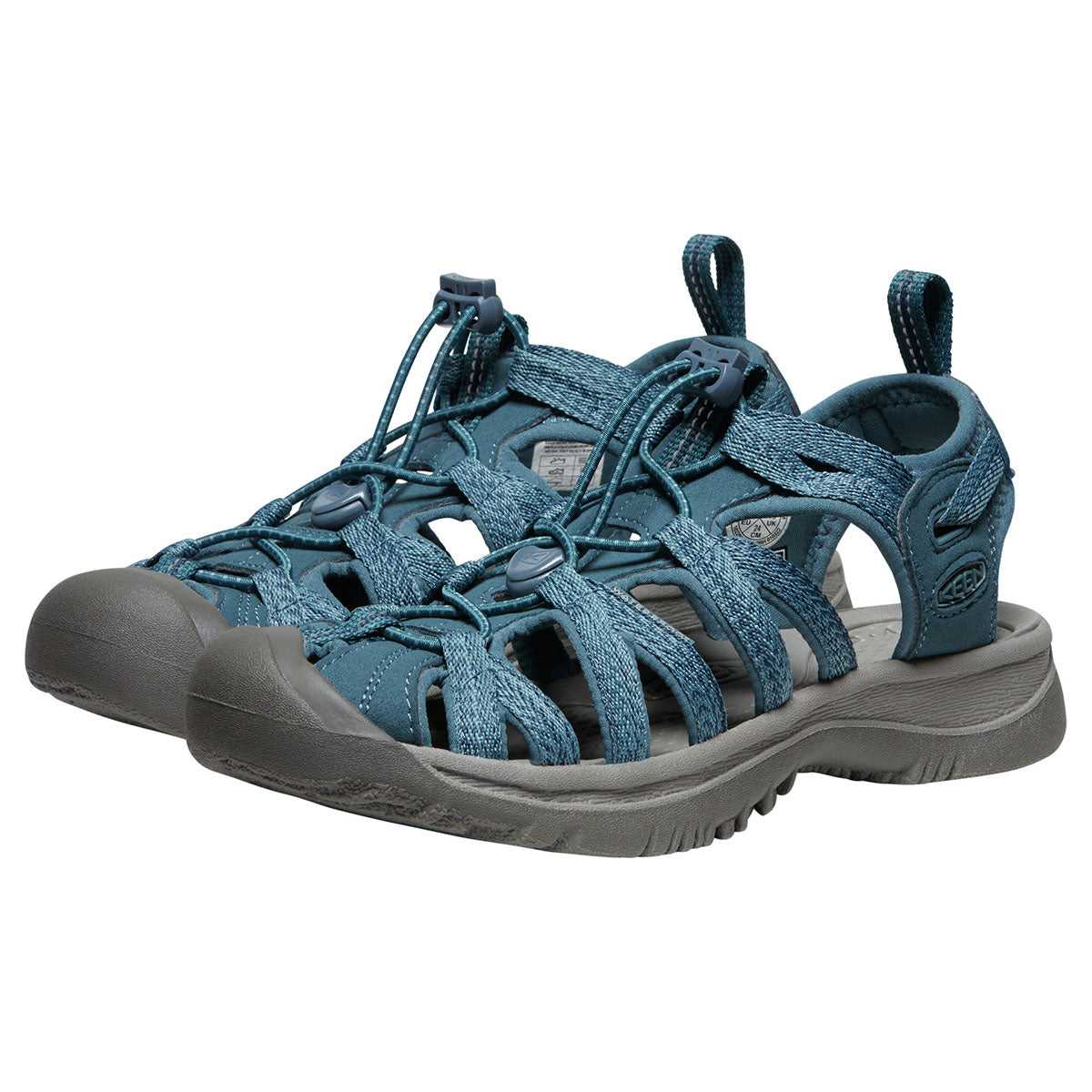 Women's Whisper Water Sandal in Smoke Blue