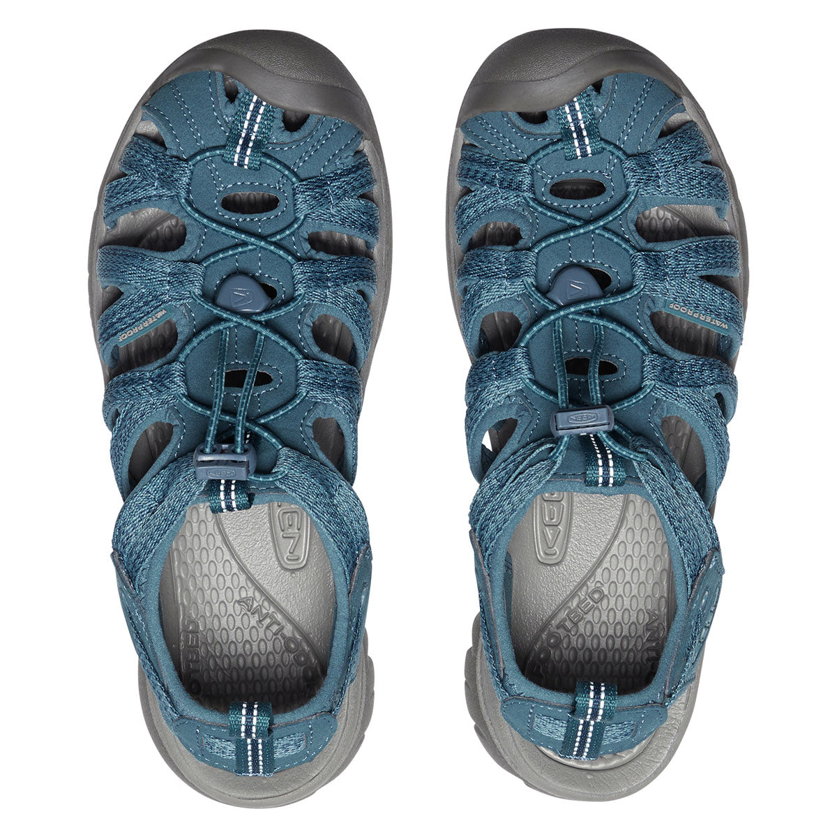 Women's Whisper Water Sandal in Smoke Blue