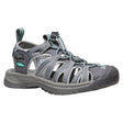 Keen Whisper Womens Waterfriendly sandal in Grey at Walking On a Cloud