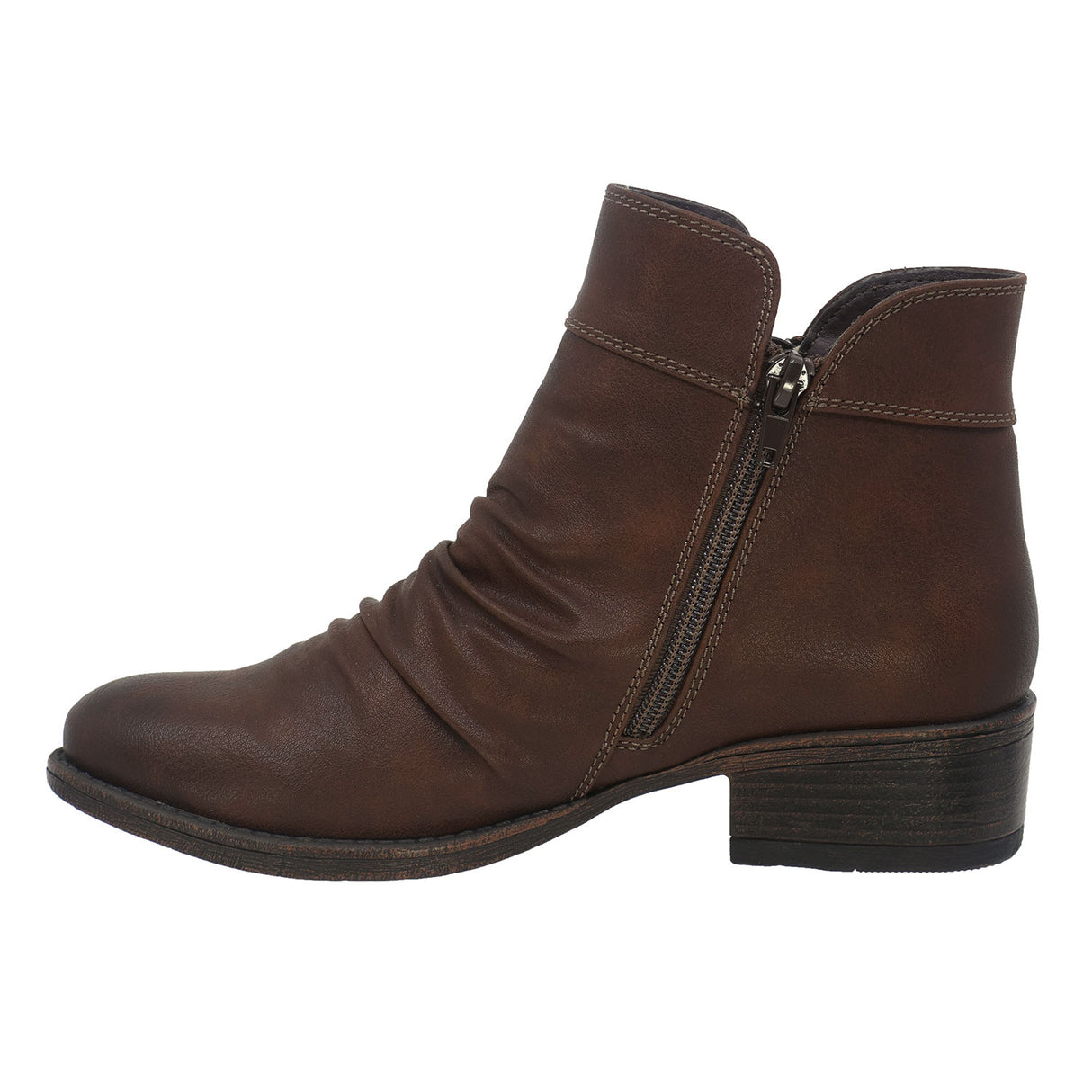 Lady Comfort Shannon 01 Wide Width Women's Boot in Brown