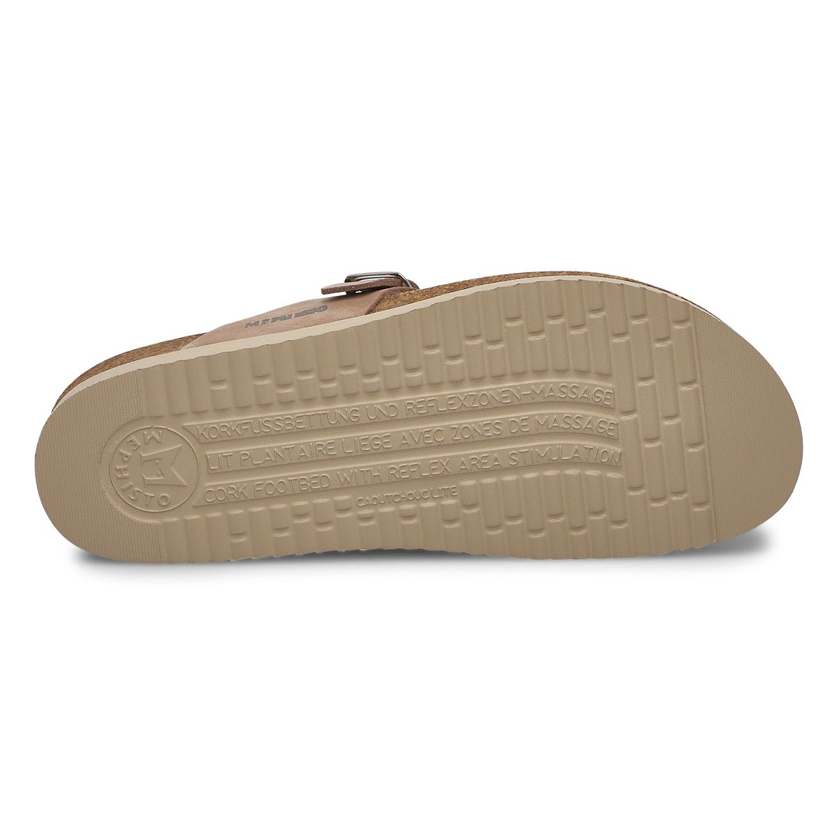 Mephisto Helen Toe Thong Sandals in Light Taupe