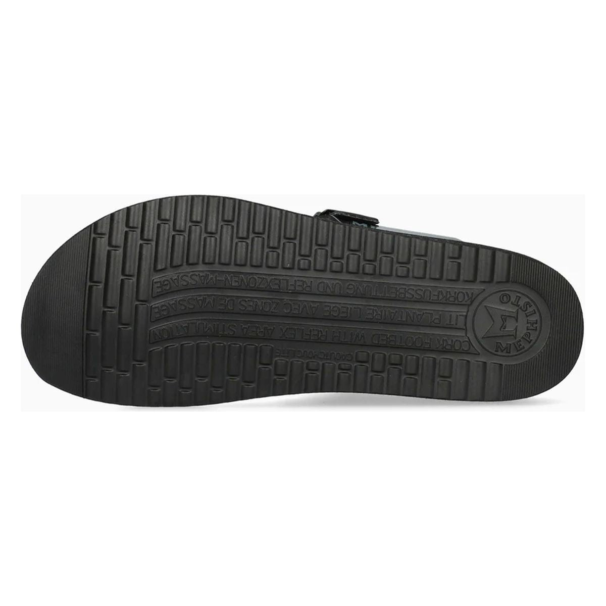 Mephisto Helen Toe Thong Sandals in Black Patent