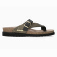 Mephisto Helen Mix Women's Toe Post Sandals in Multi Gold - style 700002 - Comfortable, All-day wear, soft footbed, leather, classic look, walking shoe, easy on and off, sandal, clog, heel, Mephisto Helen Gold Black sandals, Mephisto 700002, women’s thong sandals, summer toe-post sandals, SOFT-AIR cork footbed, AIR-RELAX arch support, Mephisto Canada.