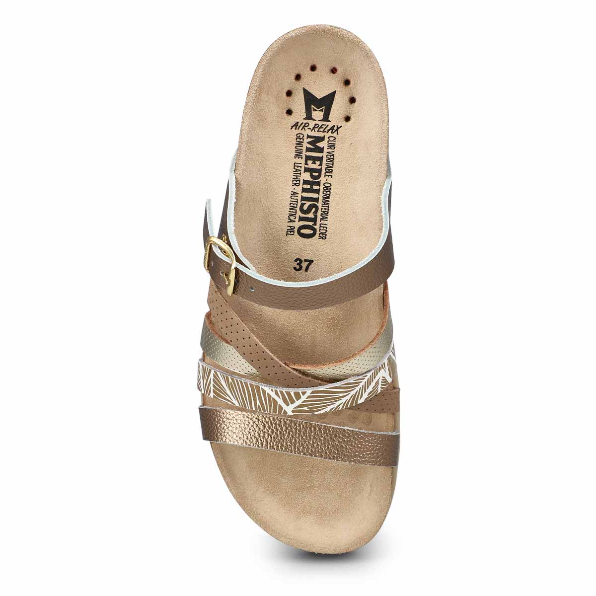 Mephisto Huleda Women's Sandals in Platinum