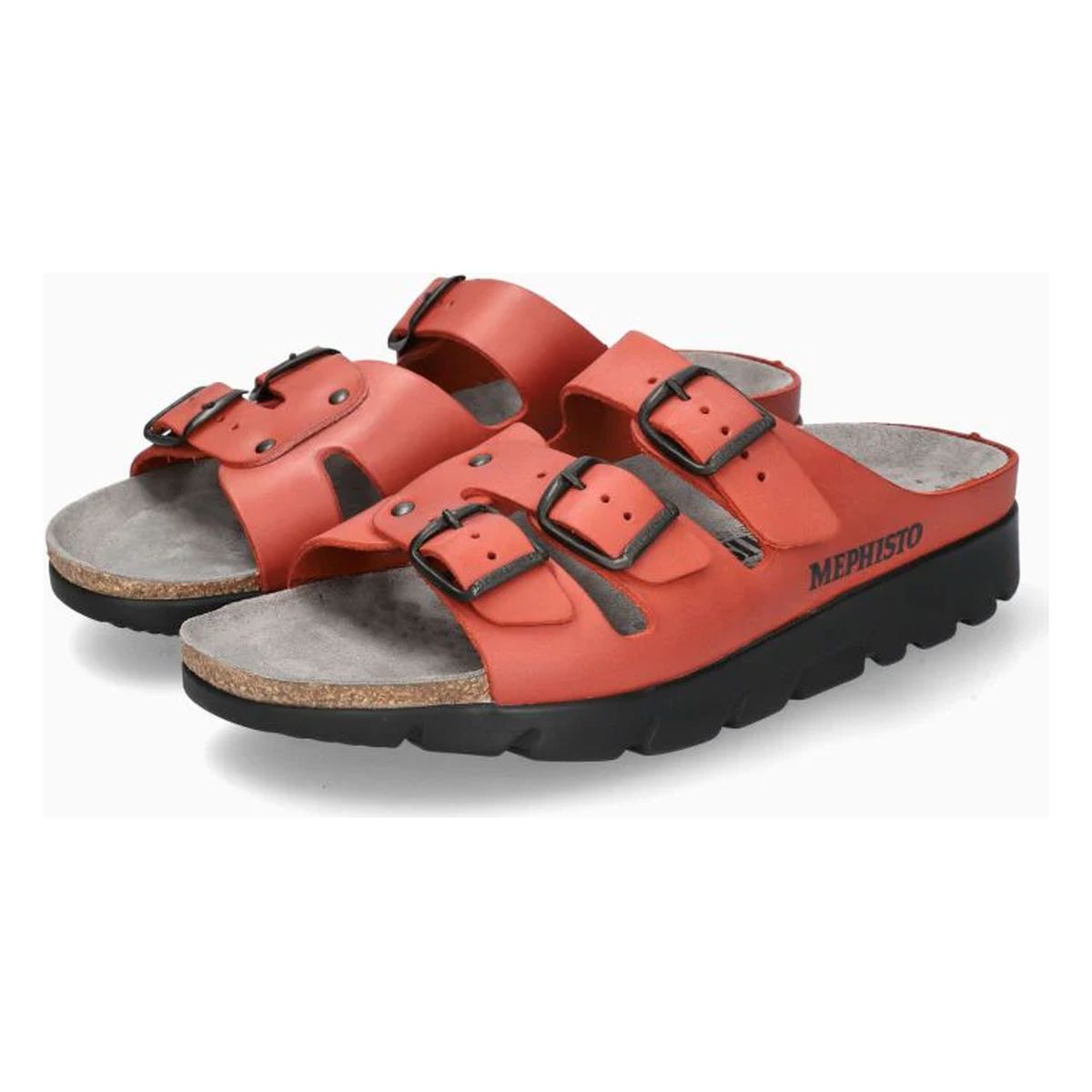 Mephisto Zach Unisex Sandals – Red