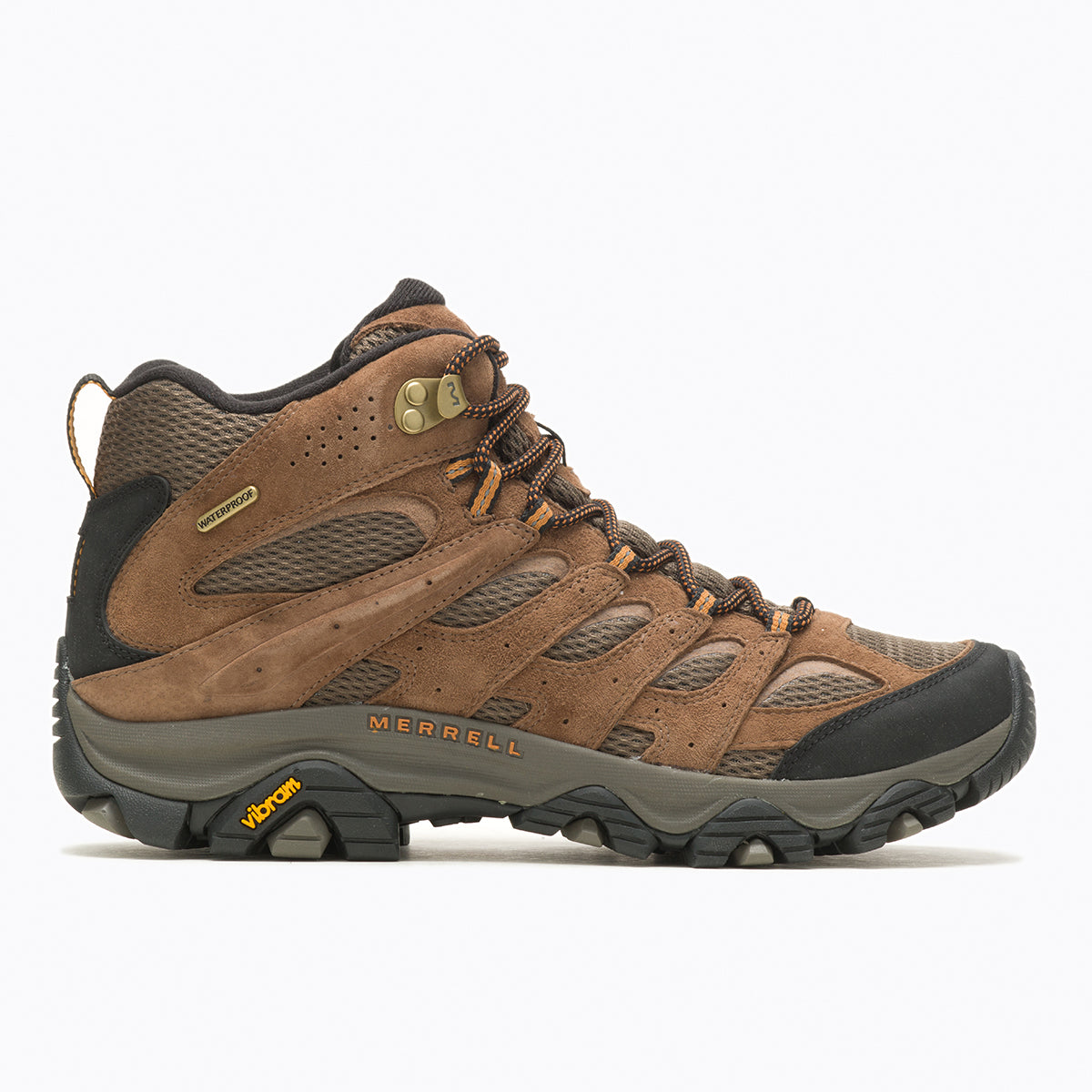 Men's Moab 3 Mid Waterproof in Earth