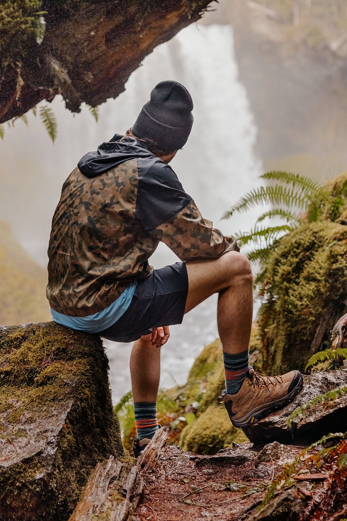 Men's Moab 3 Mid Waterproof in Earth