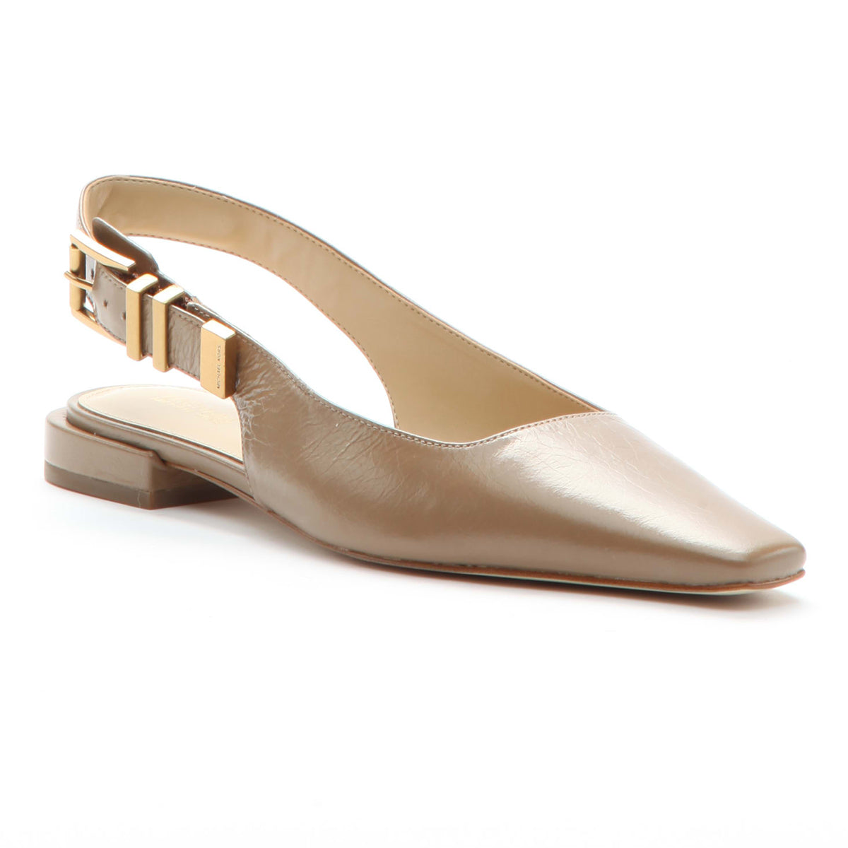 Michael Kors Darrington Slingback Flats in Husk for Women.