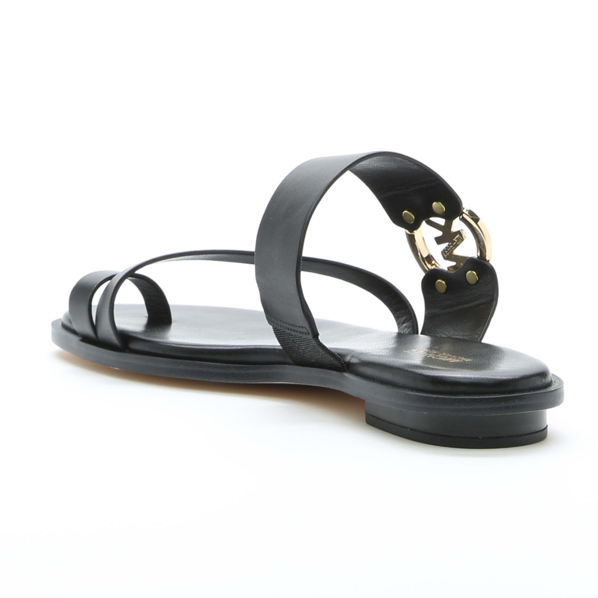 Michael Kors Vera Flat Toe Thong Slide in Black