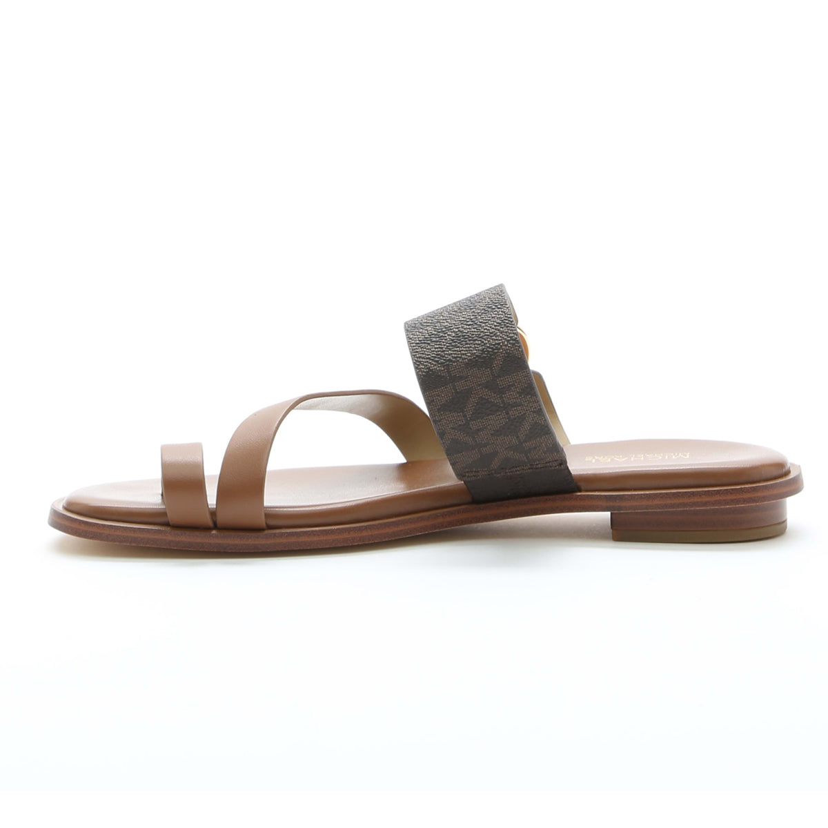 Michael Kors Vera Flat Toe Thong Slide in Brown