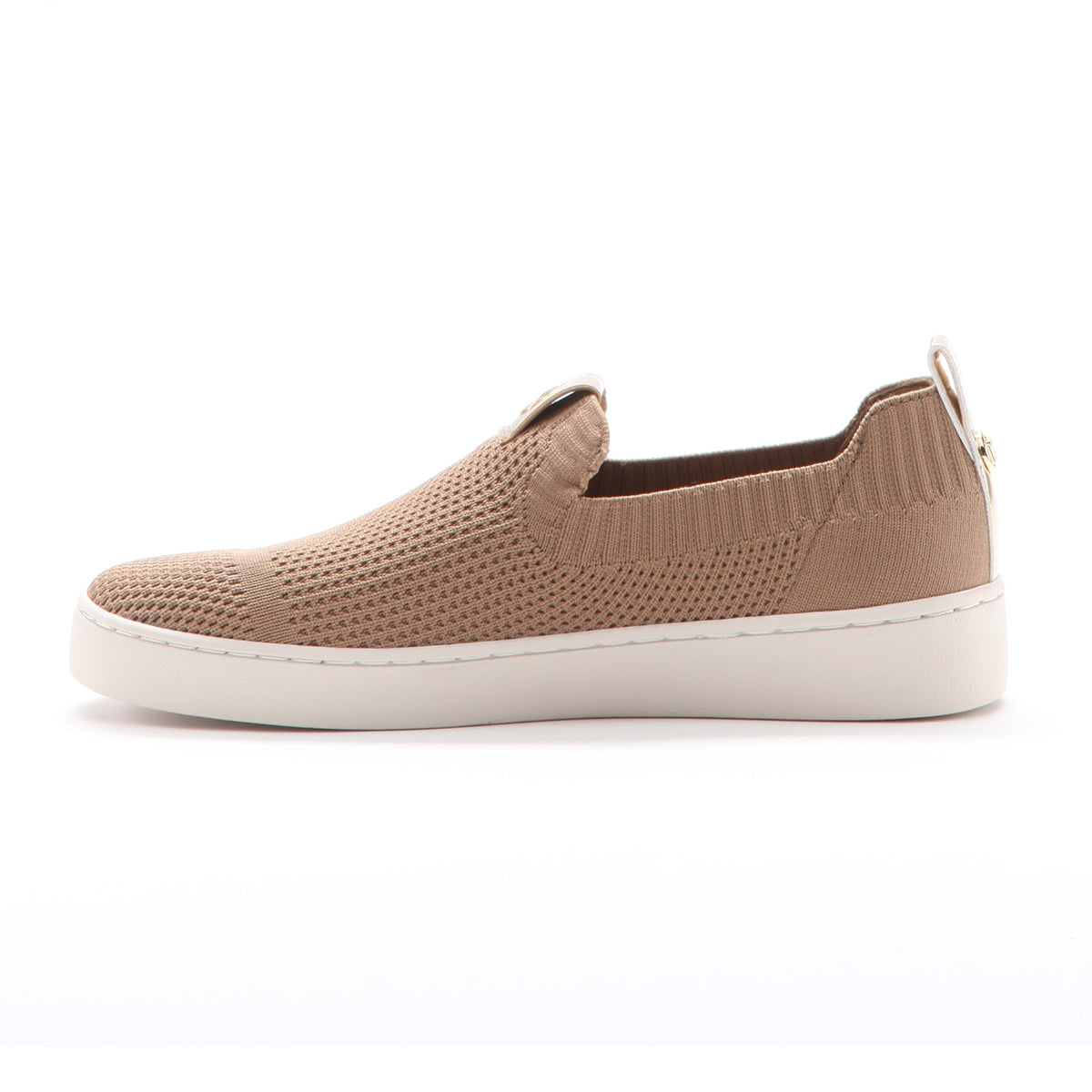 Michael Kors Juno Knit Slip On Shoe in Husk