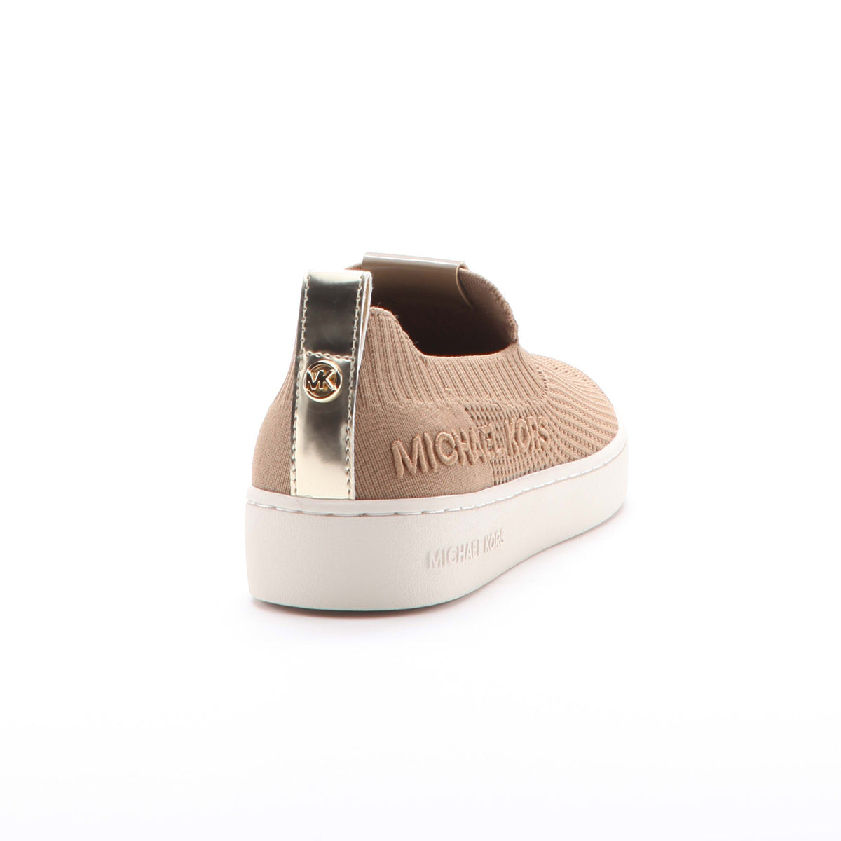 Michael Kors Juno Knit Slip On Shoe in Husk