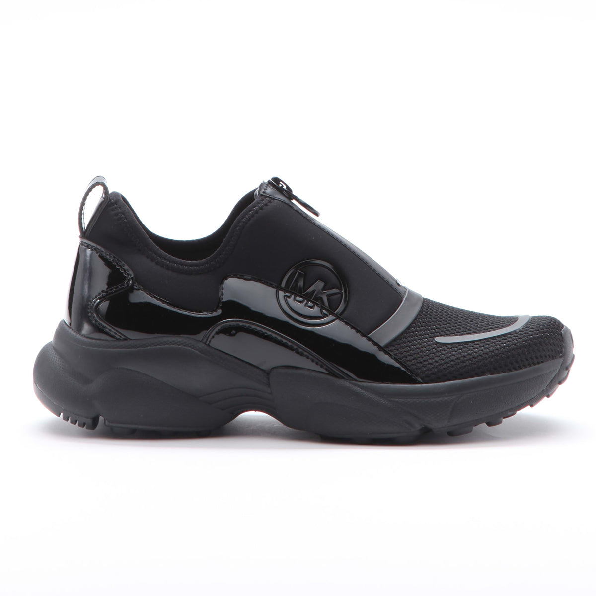 Michael Kors Sami Zip Sneaker in Black