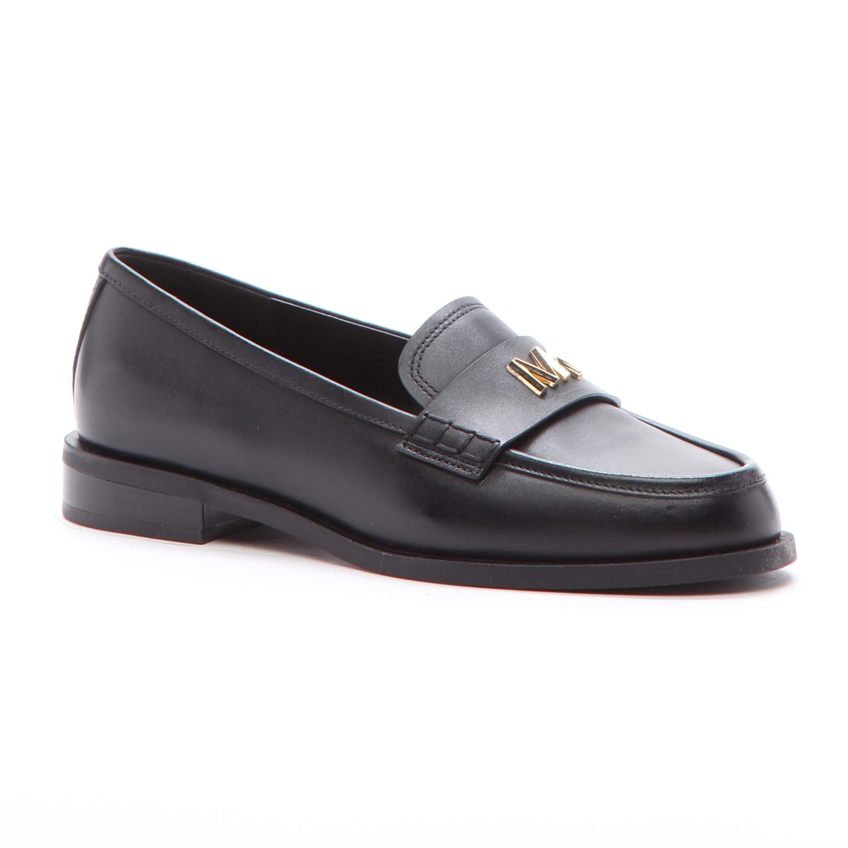 Michael Kors Lex Leather Loafer in Black