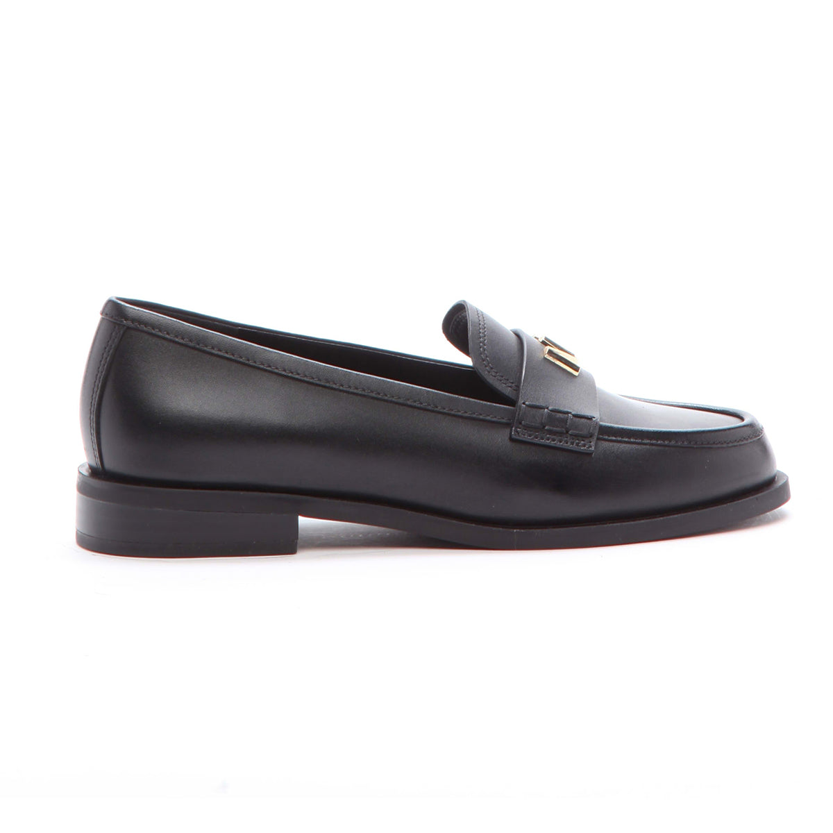 Michael Kors Lex Leather Loafer in Black