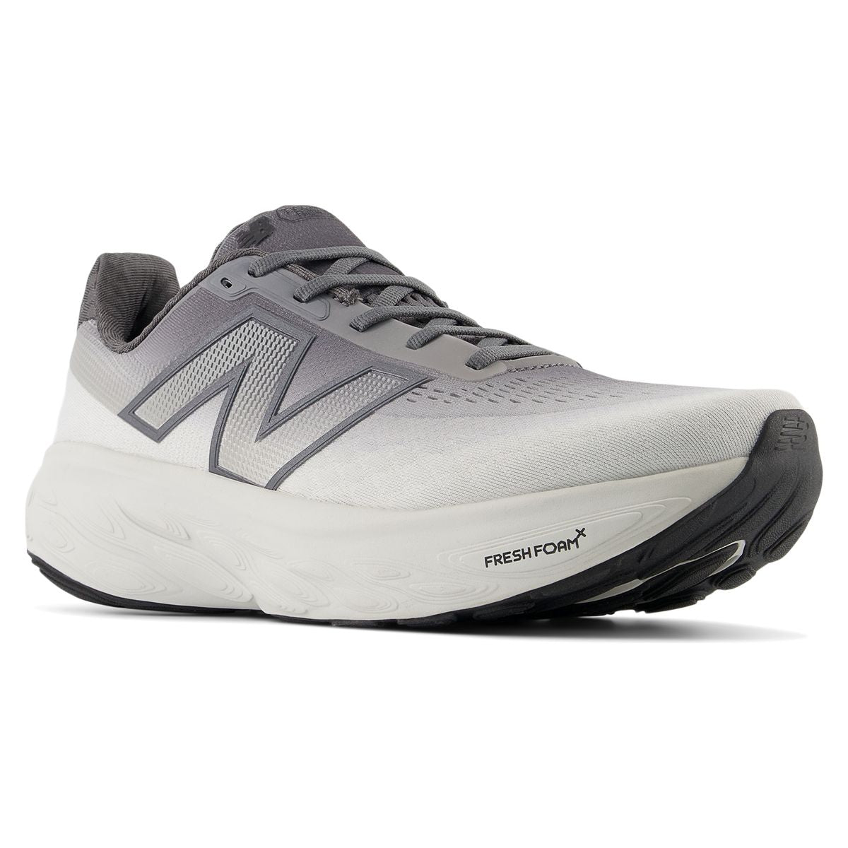 New Balance Men's Fresh Foam X 1080V14 in Grey to white gradient , breathable comfortable running shoes, Style #M1080L14