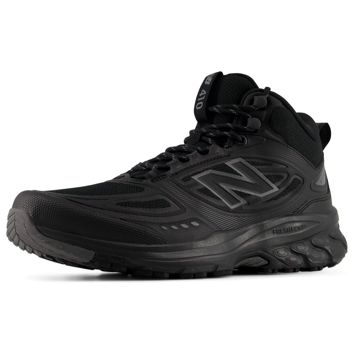 New Balance Men's 410 Mid Wide Trail Running Shoes – Black