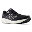New Balance Men's 880v14 Fresh Foam running shoe in black with engineered mesh upper, cushioned midsole, and durable rubber outsole – available at Walking on a Cloud Canada.