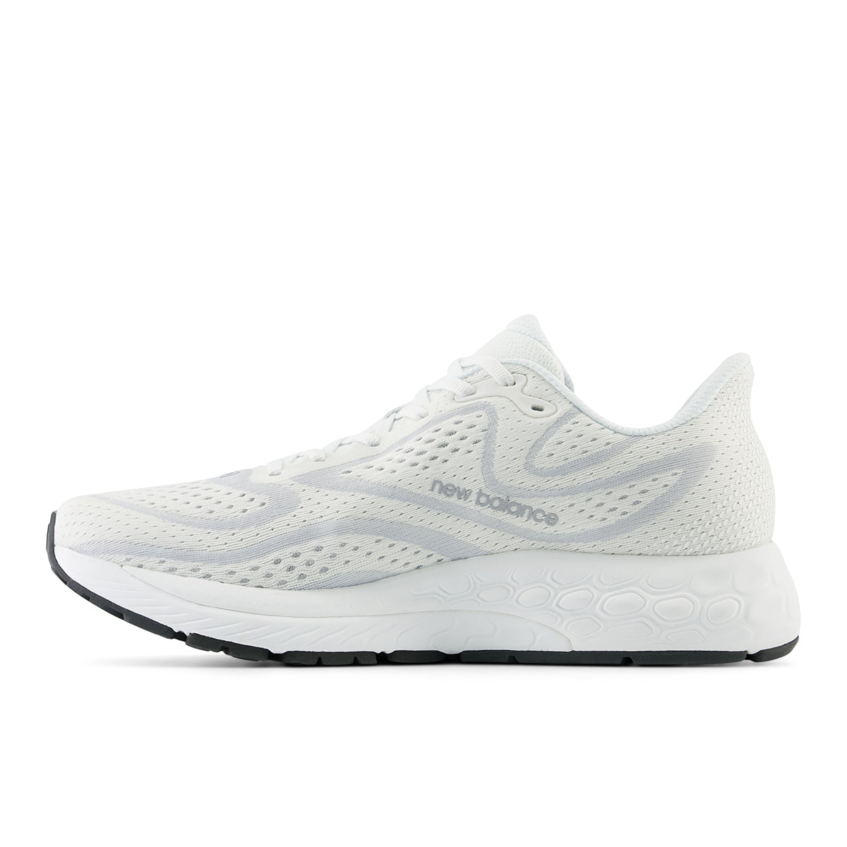 New Balance Men's Fresh Foam X 880W13 in White/Silver