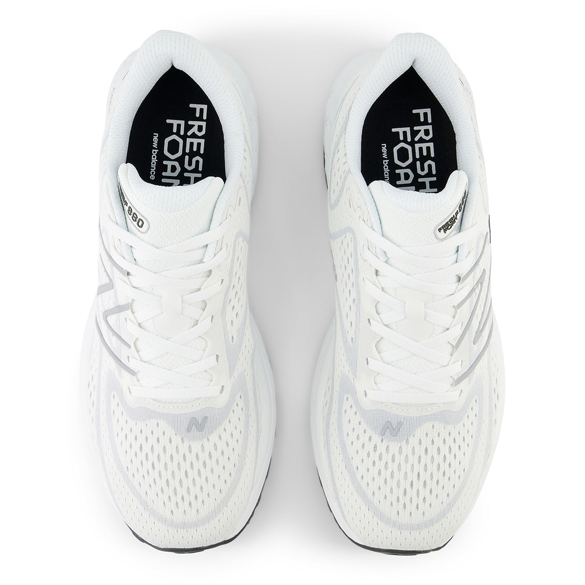New Balance Men's Fresh Foam X 880W13 in White/Silver
