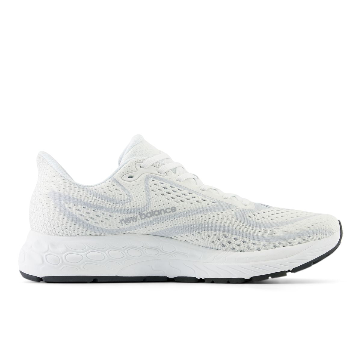 New Balance Men's Fresh Foam X 880W13 in White/Silver