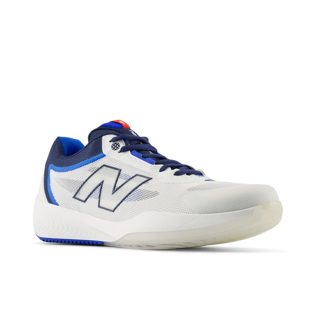 New Balance FuelCell 996v6 Pickleball sneaker featuring breathable mesh upper, FuelCell midsole cushioning, and NDurance outsole – available at Walking on a Cloud Canada. Style MCH996P1
