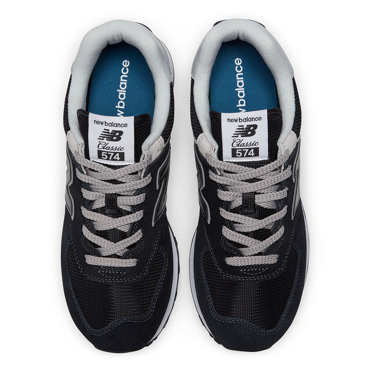 New Balance Men's 574 Casual Shoe in Black