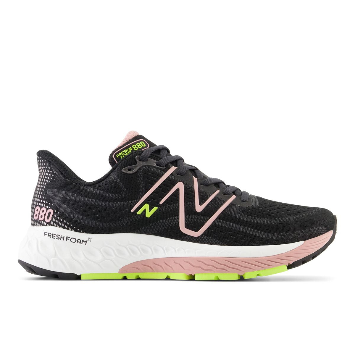 New Balance Women's Fresh Foam X 880v13 in Black/Pink