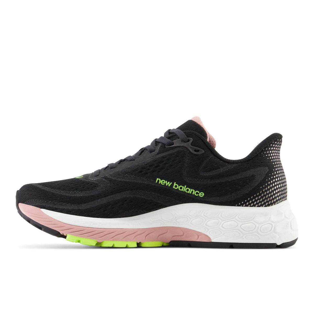 New Balance Women's Fresh Foam X 880v13 in Black/Pink