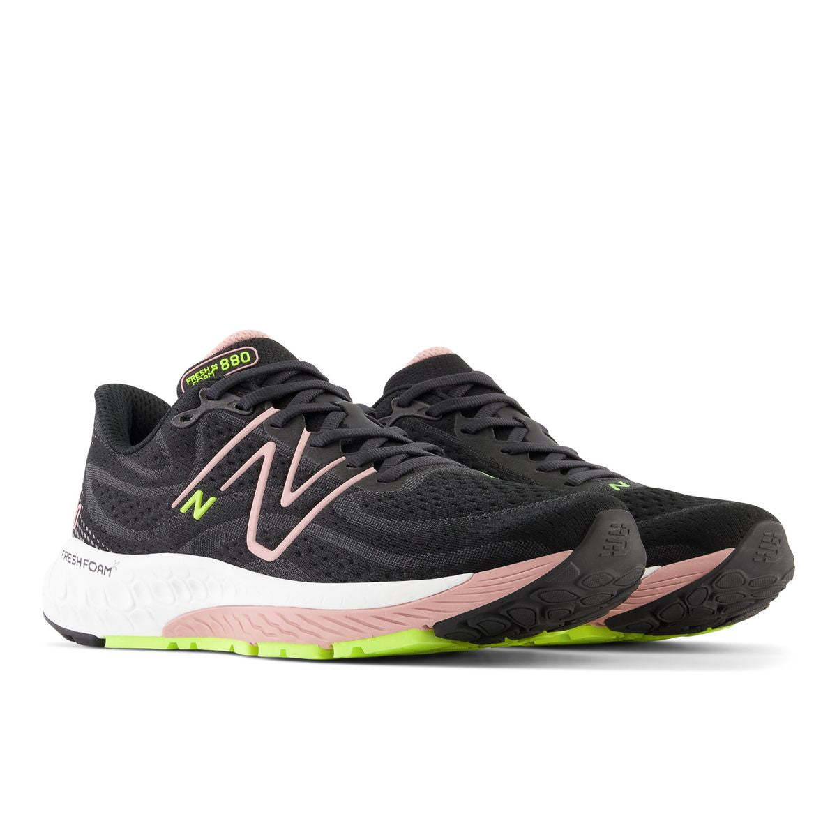 New Balance Women's Fresh Foam X 880v13 in Black/Pink